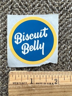 Biscuit Belly Sticker Cafe Breakfast Restaurant Louisville Water Bottle Decal