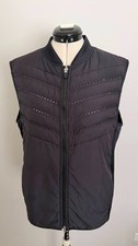 Women's black golf vest Pebble Beach Water,wind resistant size S  New