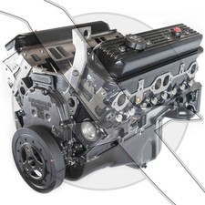 5.7l 350ci Gm Vortec Longblock Mercruiser Volvo Omc Engine Marine