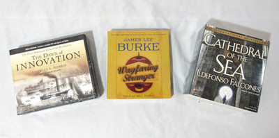 New Sealed, Lot of 3 James Lee Burke Charles Morris CD Audiobooks