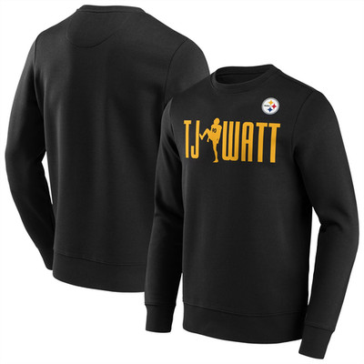 Pittsburgh Steelers Sweatshirt Herren NFL Schwarz Sweatshirt - Neu