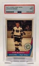 1977-78 O-Pee-Chee WHA - John McKenzie #41 PSA 9
