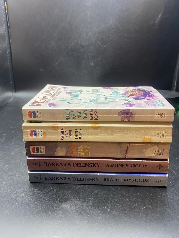 Barbara Delinsky Set of 5 Romance Paperbacks - Image 3 of 4