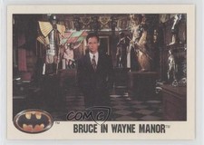 1989 O-Pee-Chee Batman Bruce Wayne Bruce in Wayne Manor #23 0r7h
