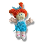 Vintage Cabbage Patch Kids Pin Ups Mini Plush 5 Inch Red Head