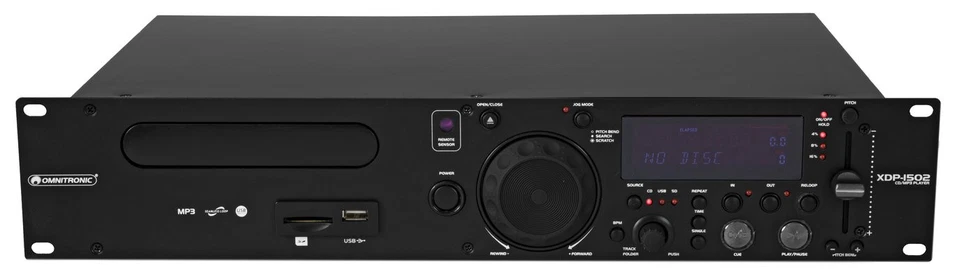 Super 2 HE hoher CD-/MP3-Player mit USB-Port, Mikrofon-Eingang & Fernbedienung - Bild 3 von 4