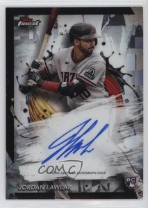 2024 Topps Finest Finest Auto Jordan Lawlar #FA-JL Rookie Auto RC