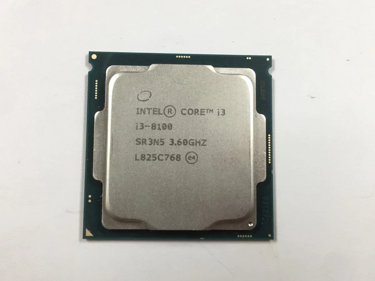 Intel Core i3-8100 Processor Model Computer Processors (CPUs) for