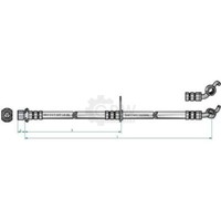 Bremsschlauch Hinten Rechts FüR Toyota Avensis Kombi Stufenheck Auris