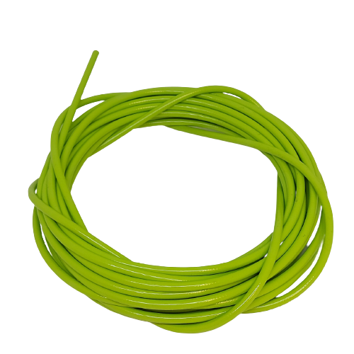 7 METRES OF 5mm GREEN BRAKE OUTER HOUSING CASING CABLE MTB ROAD NEW - Picture 1 of 1