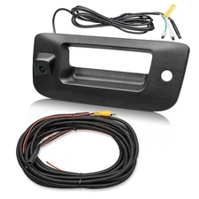RED WOLF Tailgate Handle Reverse Backup Camera Fit for 2007-2014 Chevrolet Si...