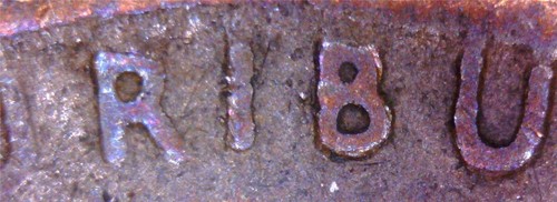 1952 S BALL "S" SERIF Die Chip / Cud Wheat Penny Cent ERROR 3019 - Ali - Picture 10 of 12