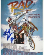 BILL ALLEN SIGNED 'RAD' MOVIE 8x10 PHOTO CRU JONES 1986 CLASSIC reprint