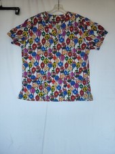 Christmas Ornament Scrub Top