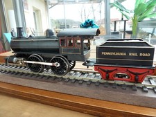 skala 1 antyczna zabawka starożytna lokomotywa parowa Marklin AE1021 USA mechanizm oryginalny