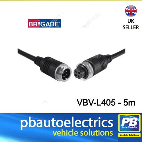 Brigade VBVL405 5m Select Camera Cable For Brigade Camera Systems