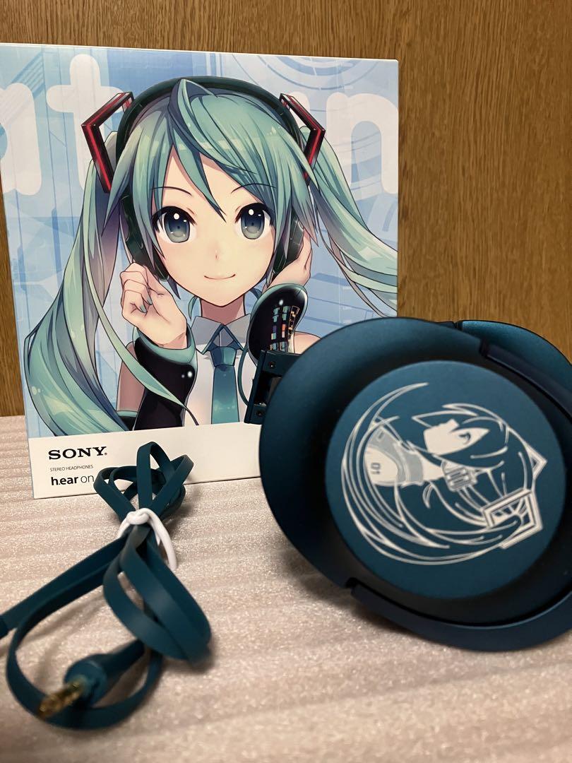 SONY Headphones MDR-100A Hatsune Miku Model Headphones SONY Headphones MDR-100A Hatsune Miku Model Headphones