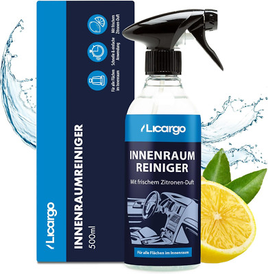 LICARGO  Innenraumreiniger (500Ml) - Cockpit Reiniger Ph Neutral - Porentiefe Re