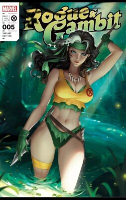 ROGUE & GAMBIT #5 RICO EXCLUSIVE VARIANT TRADE SAVAGE LAND MARVEL 2023