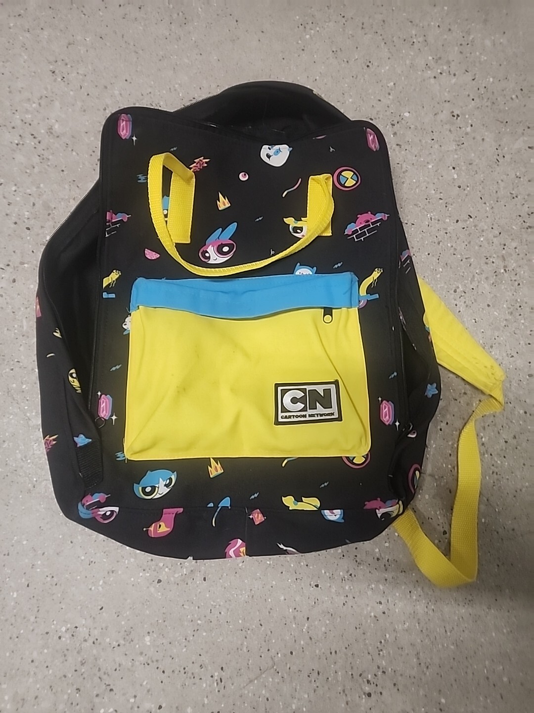 Cartoon Network  Backpack Black / Yellow