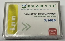 Exabyte Tape, 8mm D8, 160m, 7/14GB322535, 307265 307265