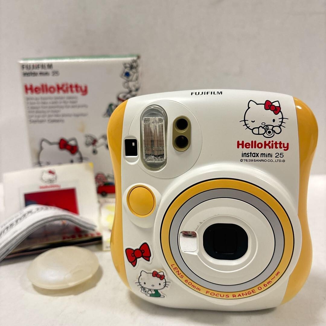 Fujifilm Instax Mini 25 Hello Kitty Instant Camera white | eBay
