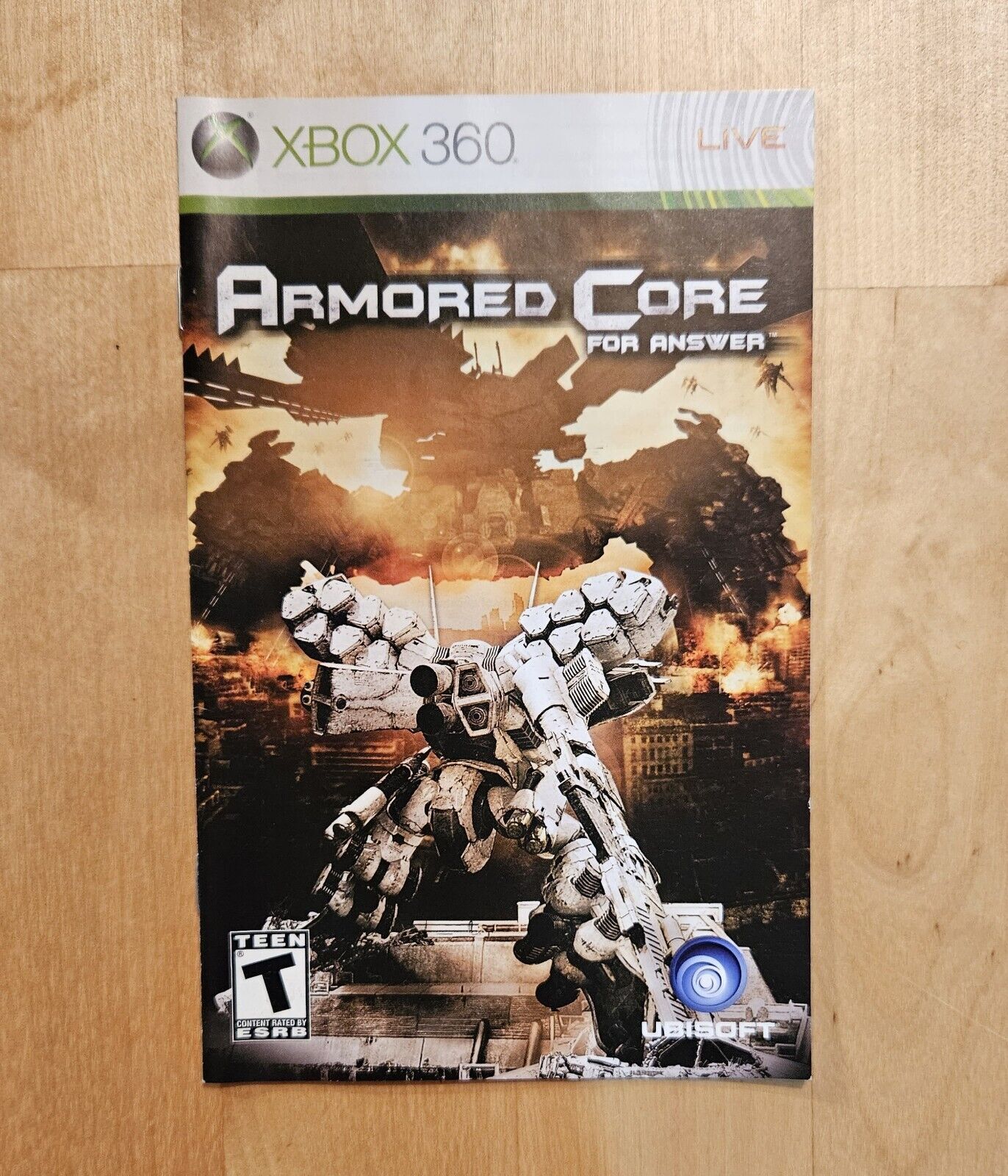 Armored Core: For Answer (Sony PlayStation 3, 2008) for sale online