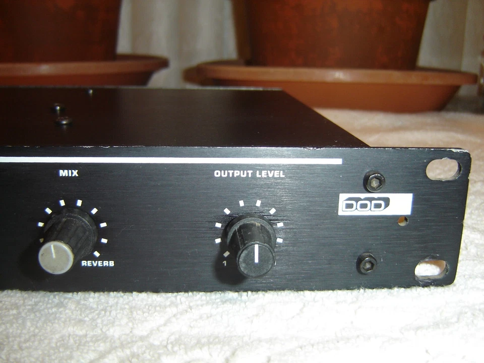 DOD R-845, Latter Version, Spring Reverb, 4 Band Equalizer, Vintage Rack - Image 2 of 4