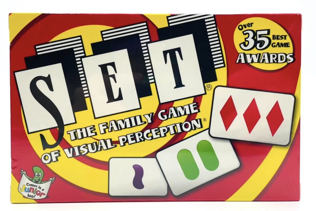 Perception Card Game SET The Family Game of Visual Perception Card Game BRAND NEW SEALED 35 ...
