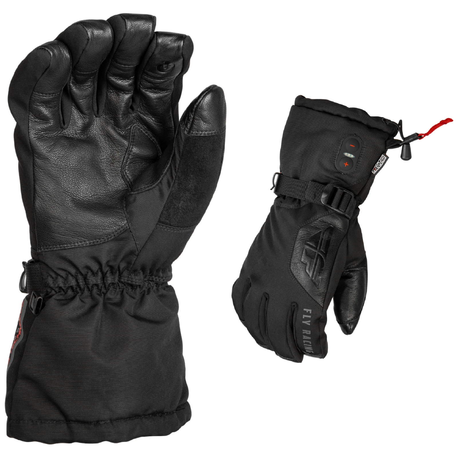 New Fly Racing Ignitor Heated Snow Snowmobile Winter Gloves Black All Sizes
Opens in a new window or