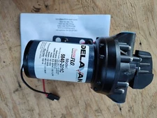 DELAVAN AG PUMPS 5840-201C-SB Diaphragm Pump,PolyP,5Cmb,4gpm,45psi 55NL40