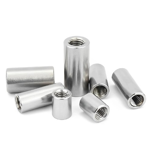 GEWINDEHÜLSE STABBOLZEN RUNDVERBINDER MUTTER BLANK ZINK LANGMUTTERN M6 BIS M12 - Bild 8 von 9