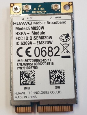 Huawei EM820W 3G HSPA+ 21Mb/s Mini-PCIe UMTS EDGE +