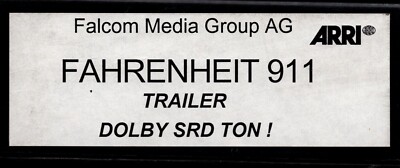 Kino # 35mm # Trailer # Fahrenheit 9/11 # Flat # Trailer # 2004