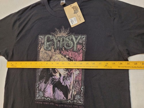 Next Level Apparel Nightbird Tribute Band Graphic T-Shirt Size L Black - Picture 11 of 15