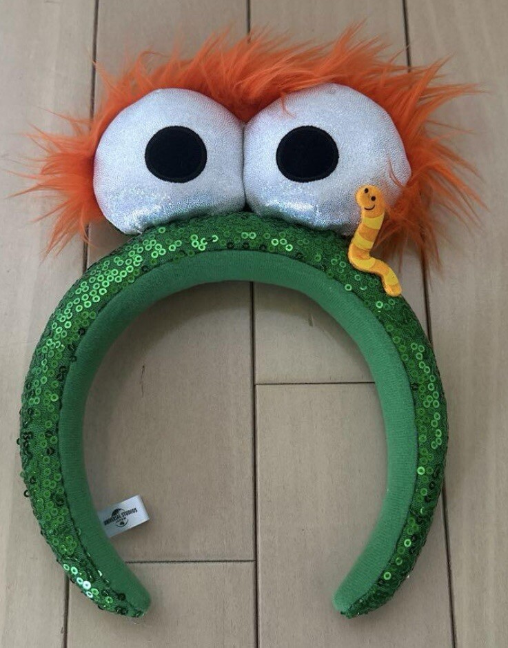 USJ Sesame Street Oscar THE Grouch Headband Universal Studios
