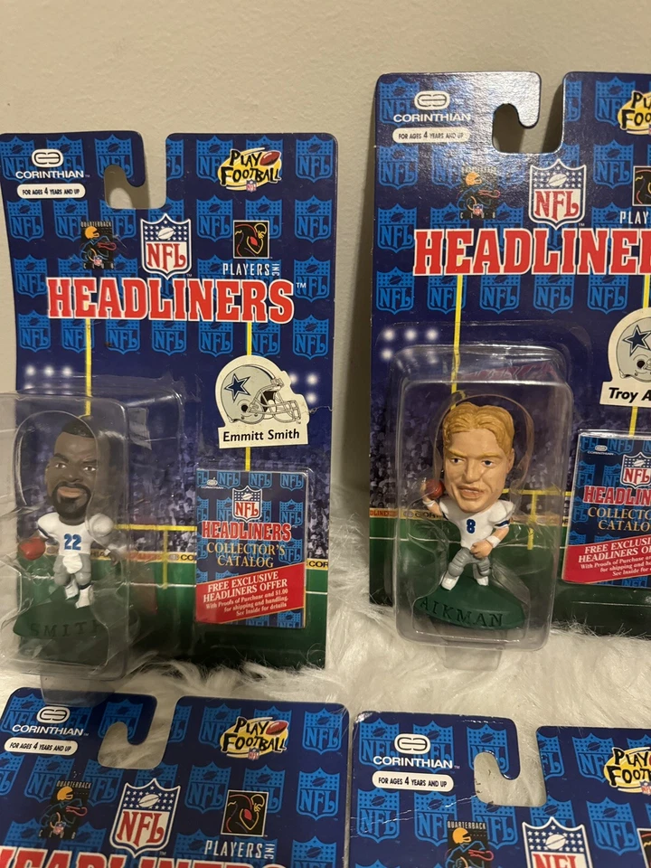 Lote de 19 figuras Headliners Corinthian 3", NHL, MLB, NFL, NBA 1998 ¡¡Lote gigante!!! Foto 2 de 4
