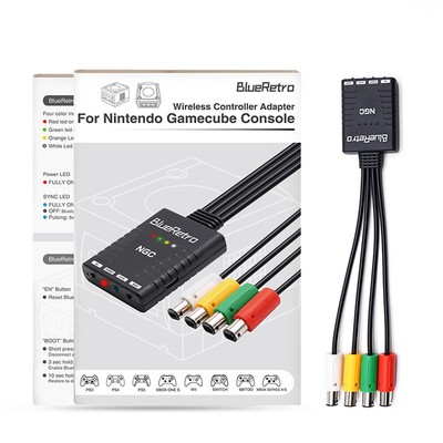 Wireless Controller Adapter For Nintendo PS4/PS5 Xbox One S Gamecube Console