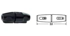 CS 1329 STEERING WHEEL FUSE HOLDER 5X20 BLACK