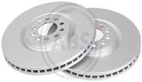 2X Original A.B.S. Bremsscheibe 17058 FüR Audi Seat Skoda VW