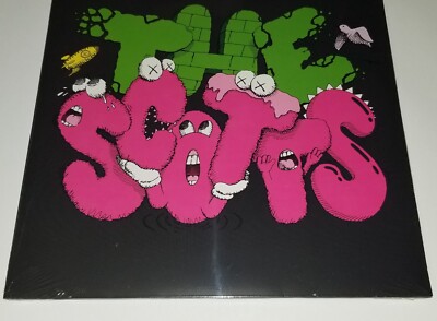 CACTUS - 売り切り　travis scott kaws コラボ　レコード3枚セット CACTUS - Travis Scott × KAWS レコード 3枚 トラビススコット