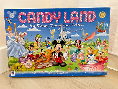 The Disney Theme Park Edition CANDY LAND Lightly-Loved Complete Board Game Y2K