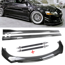 Front Lip Chin Bumper Spoiler Carbon Fiber For Mitsubishi Lancer Evo 789 Body Front Lip Chin Bumper Spoiler Carbon Fiber For Mitsubishi Lancer Evo 789 Body