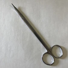 JARIT 100-297 Reynolds Scissors, Narrow Tip, Curved, 7" (F)