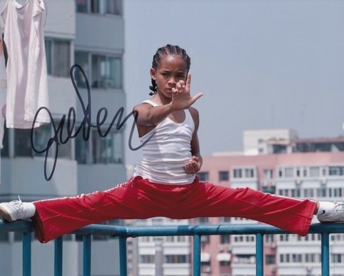 JADEN SMITH signed Autogramm 20x25cm THE KARATE KID in Person autograph COA