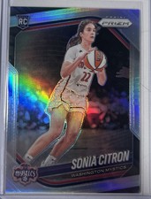 2025 Panini Prizm WNBA Sonia Citron True Silver Prizm Rookie RC #122 Mystics