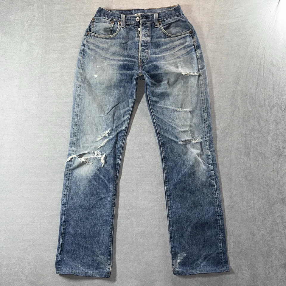 Samaria Leah Levis 501 Mujeres 26x32 Astrología Escorpio De Colección Recto Golpeado Foto 2 de 4