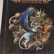 Games Workshop Warhammer Age of Sigmar Malign Sorcery Rulebook Book English