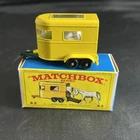 1960s vintage Lesney MATCHBOX #43 Pony Trailer w/ BOX toy DIECAST Complete horse