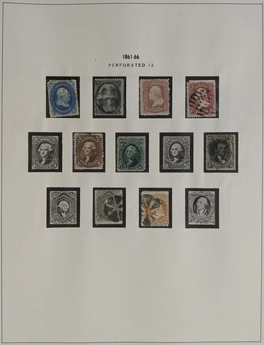US Stamps HUGE Mint & Used Classics Collection Scott Value $8,000 Lindner Album!